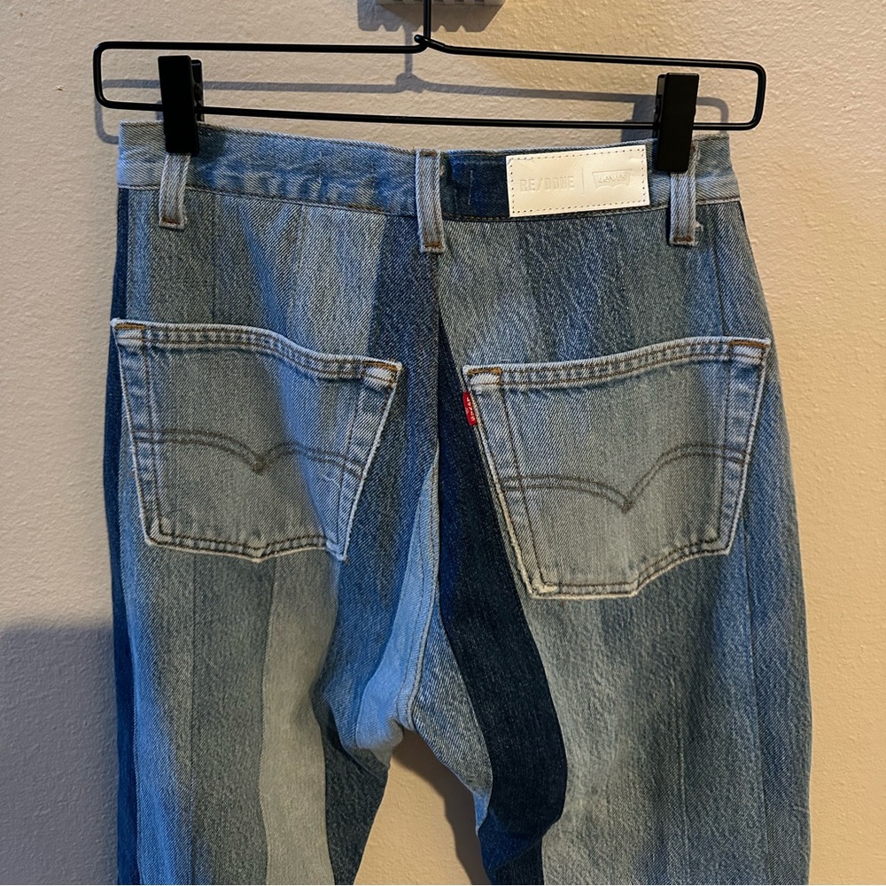 RE/DONE LEVI PATCHWORK JEANS